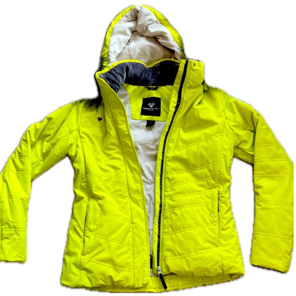 Obermeyer Women's Ski Jacket - Bright Yellow